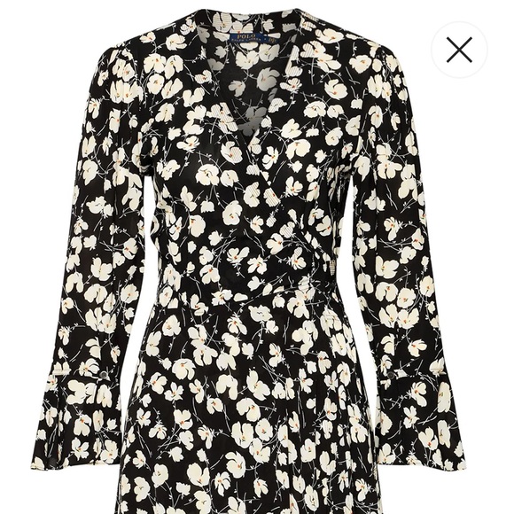 Polo Ralph Lauren Super Flattering Floral Wrap Dress🙌 - Picture 5 of 9